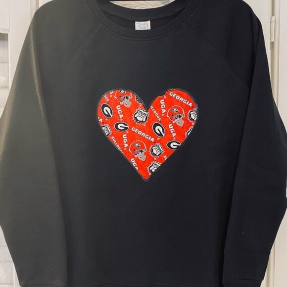 Georgia Bulldog UGA Ladies Sweatshirts Smalls and Mediums NWT - Picture 1 of 3